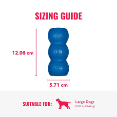 KONG Genius Mike durable-material-detail emphasizes safe, long-lasting dog toy construction.