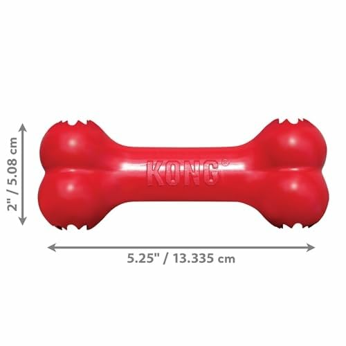 KONG Goodie Bone with Goodie Grippers promotes interactive play