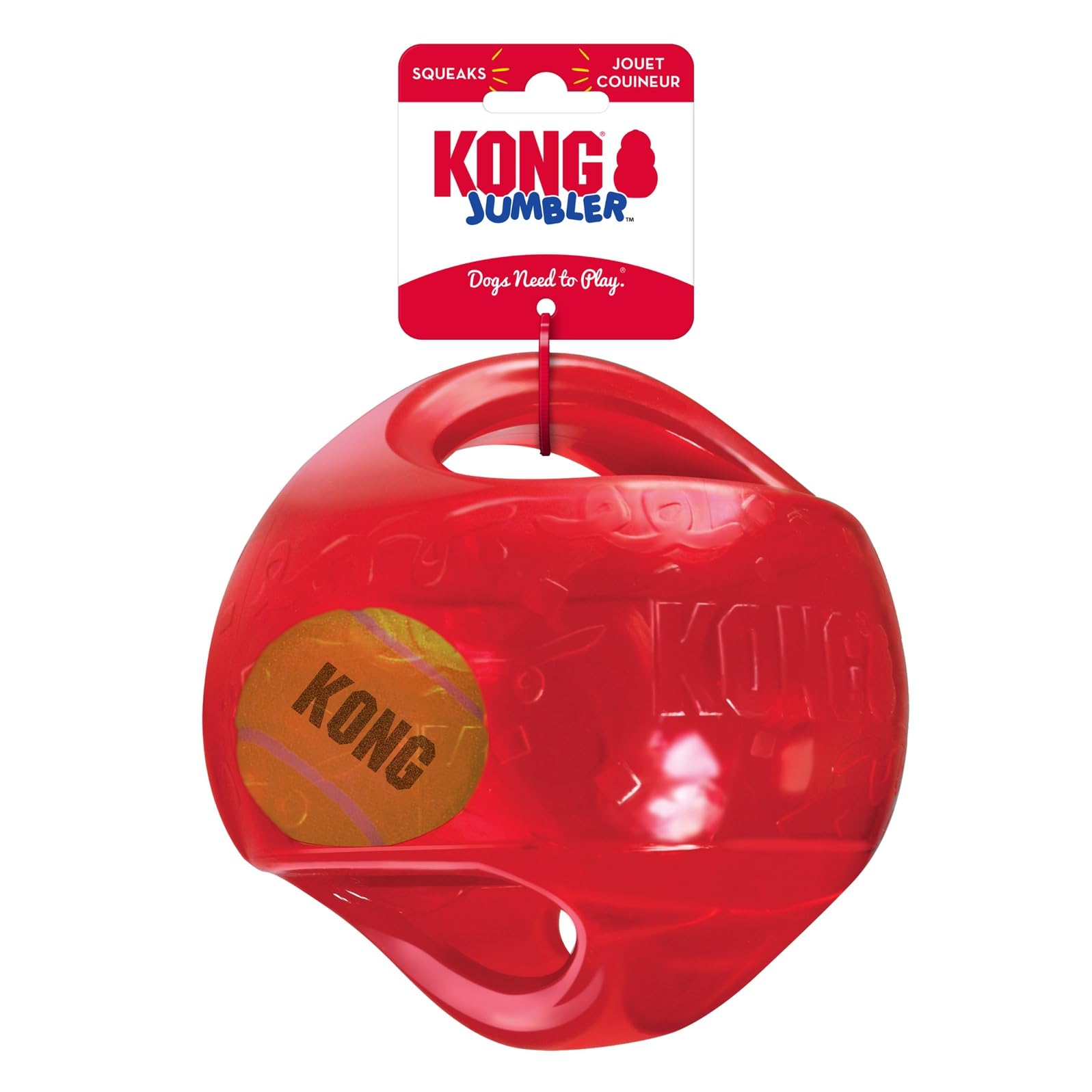 KONG Jumbler Ball pack two ready for double the fun