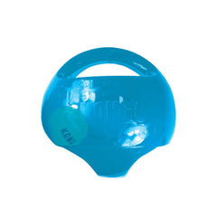KONG Jumbler Ball random color for outdoor fetch with squeaky tennis ball