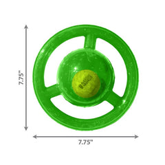 KONG Jumbler easy pickup handle supports shaking and controlled play
