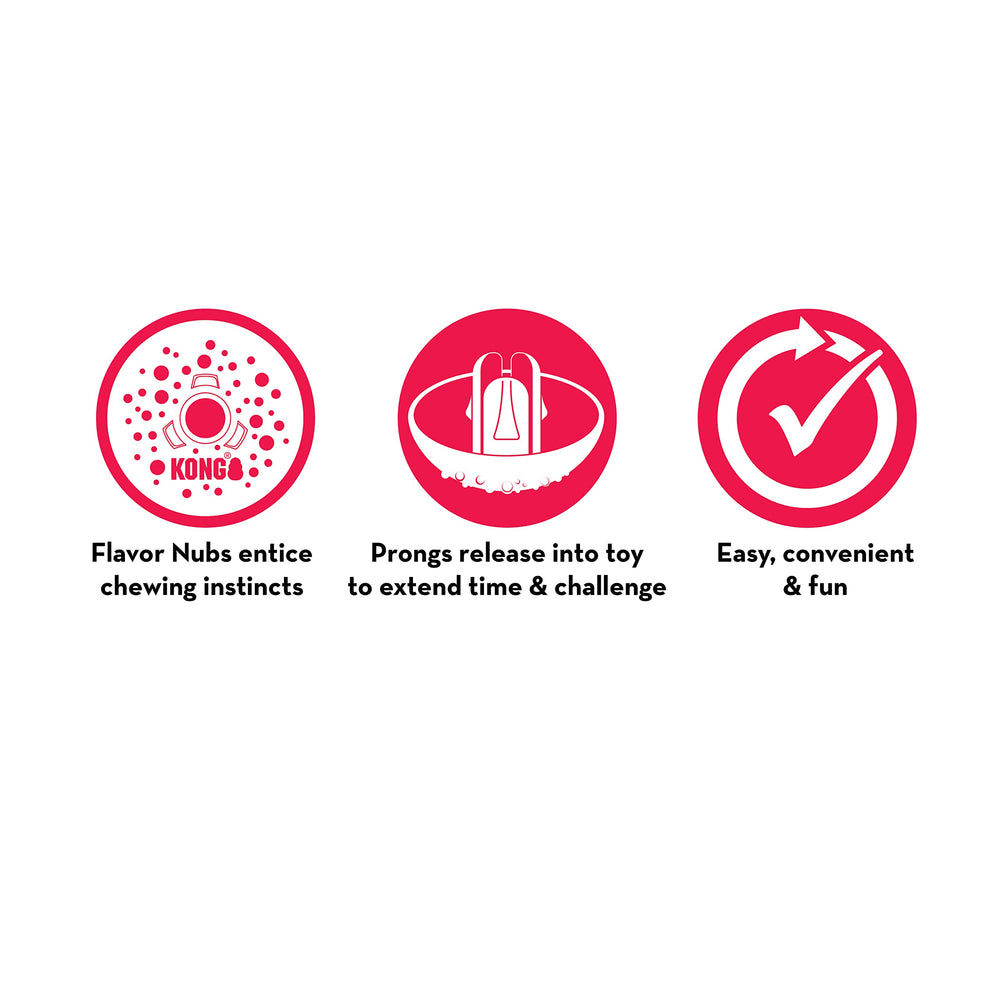 KONG Marathon treats release into toys for rewarding, interactive playtime