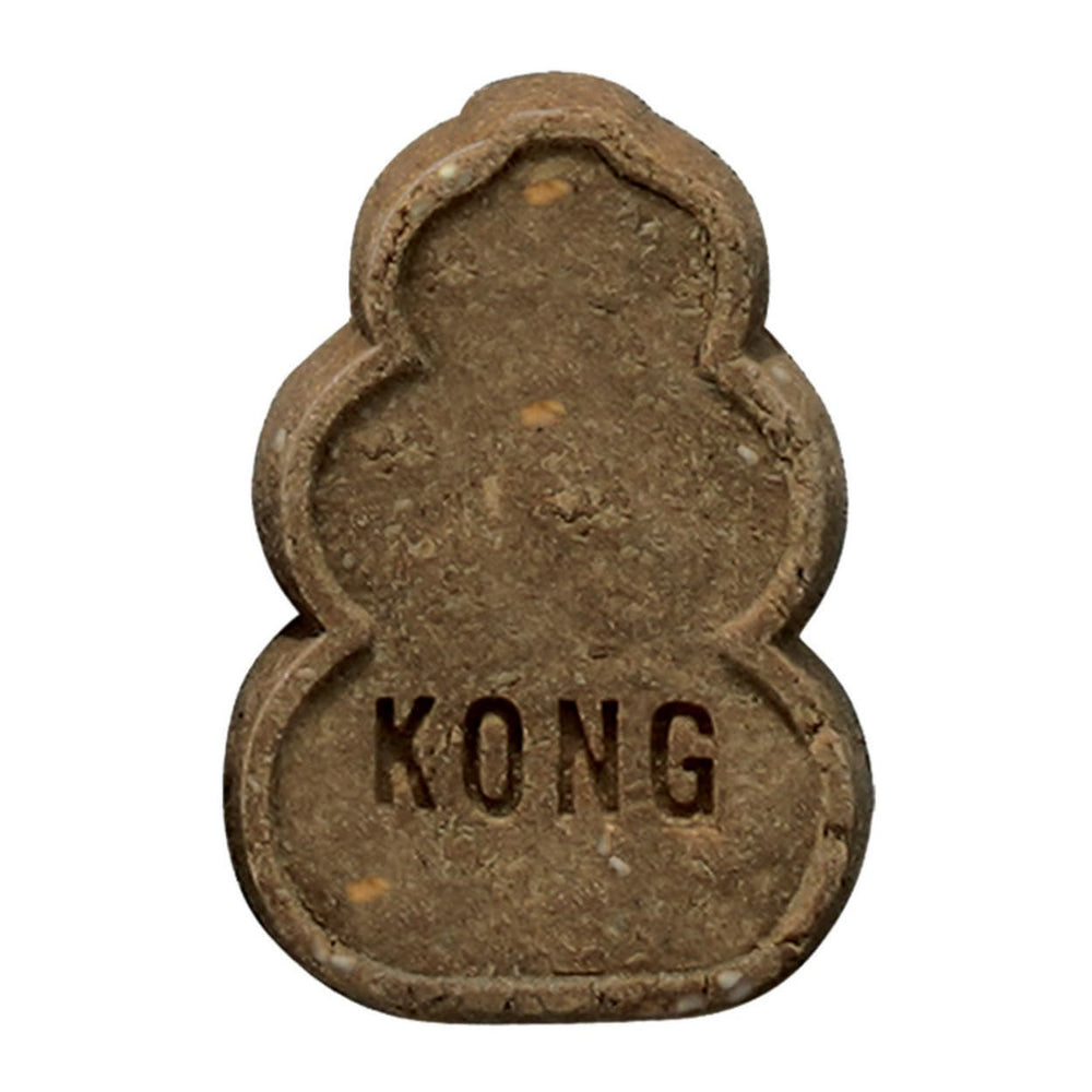 KONG dog treats with peanut butter and apples for rewarding moments.