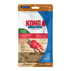 KONG Peanut Butter Snacks fit the large toy for extended play sessions.