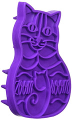 KONG rubber brush close-up bristles suitable for skin-friendly grooming