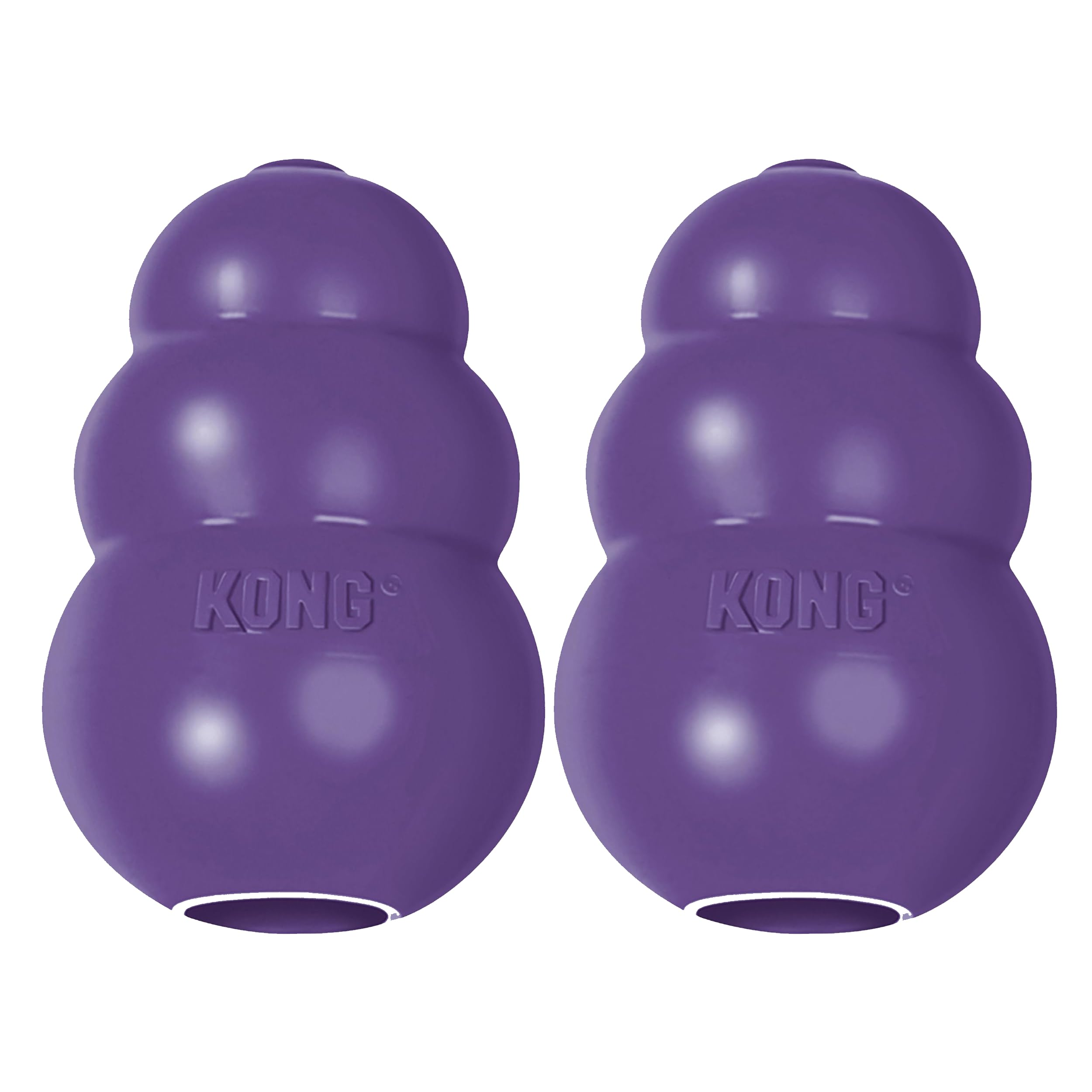 KONG Senior dog toy with gentle rubber for older dogs and calm chewing benefits