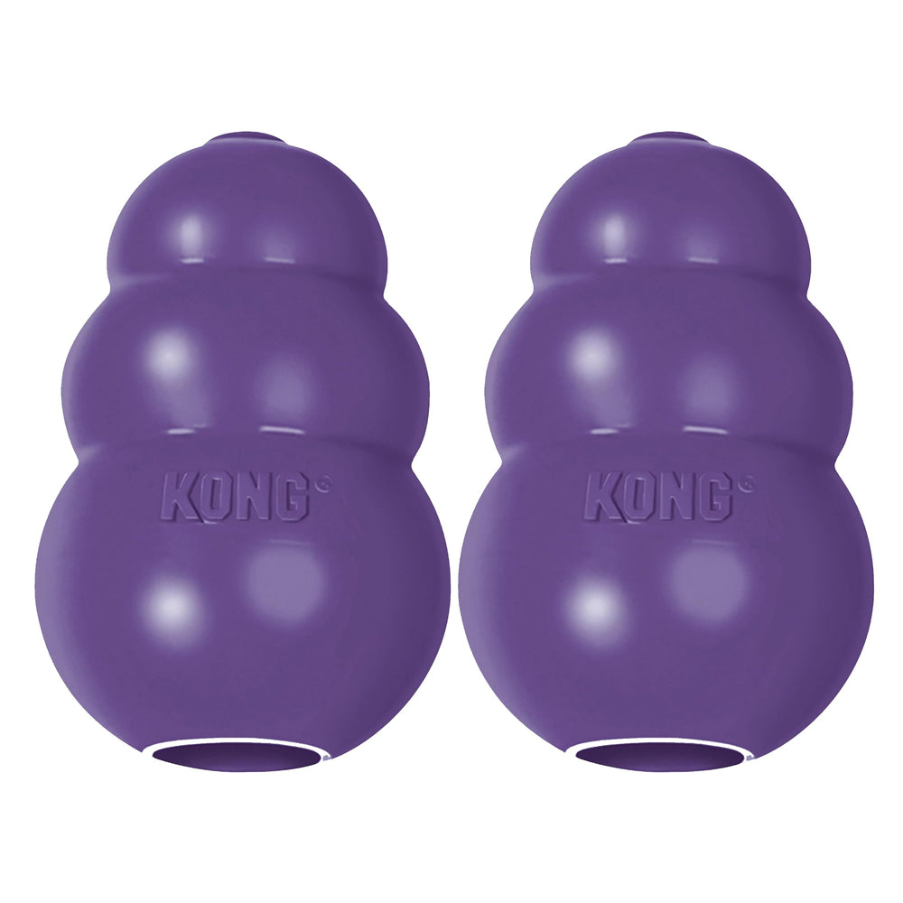 KONG Senior dog toy with gentle rubber for older dogs and calm chewing benefits
