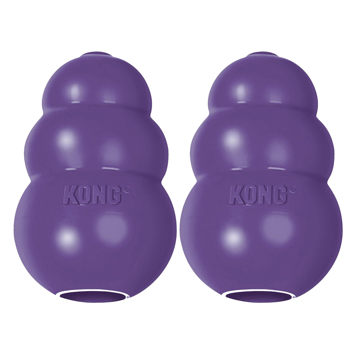 KONG Senior dog toy with gentle rubber for older dogs and calm chewing benefits