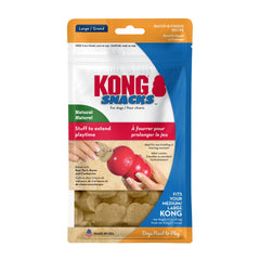 Close-up of oven-baked crunchy texture of KONG Snacks
