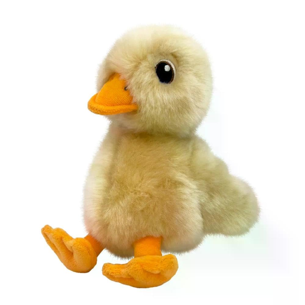 KONG Toughz duck plush toy with soft exterior for long-lasting cuddles and play