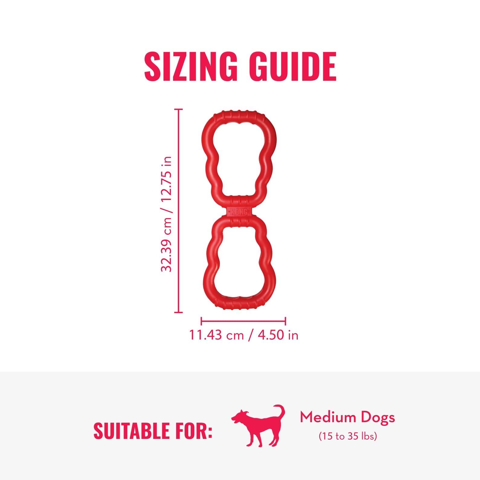 KONG Tug Toy shown indoors and outdoors for versatile play.