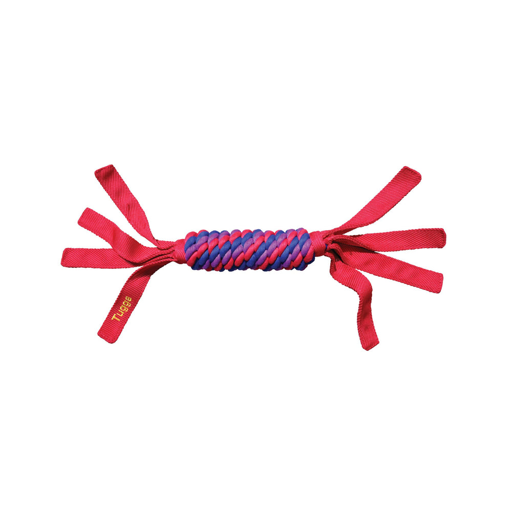 KONG Tugga Wubba includes squeaker to boost interactive play sessions.