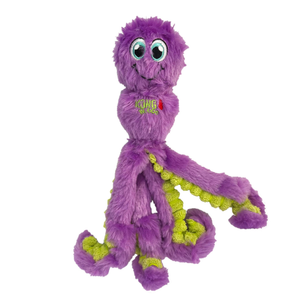 KONG Wubba Octopus floppy legs invite thrashing during games.
