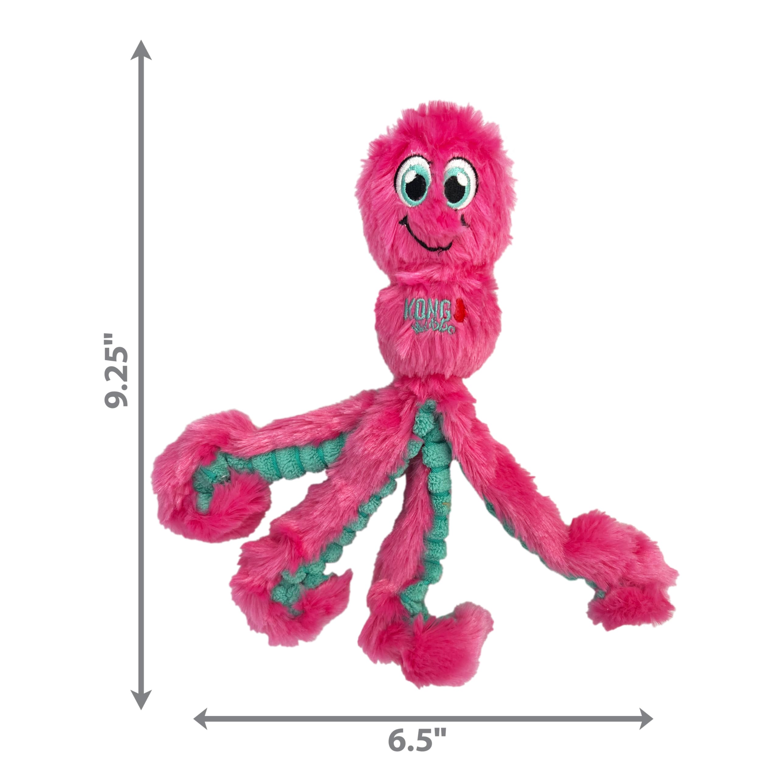 KONG Wubba Octopus small dog toy suitable for close-range fun.