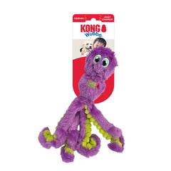 KONG Wubba Octopus soft plush exterior for cozy snuggles after play.