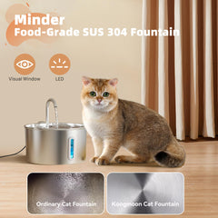 KOOGMOON quadruple filtration purifies water for a cleaner sip.