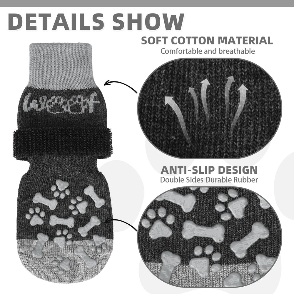 KOOLTAIL double-sided grip enhances traction on smooth surfaces