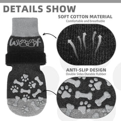 KOOLTAIL double-sided grip enhances traction on smooth surfaces