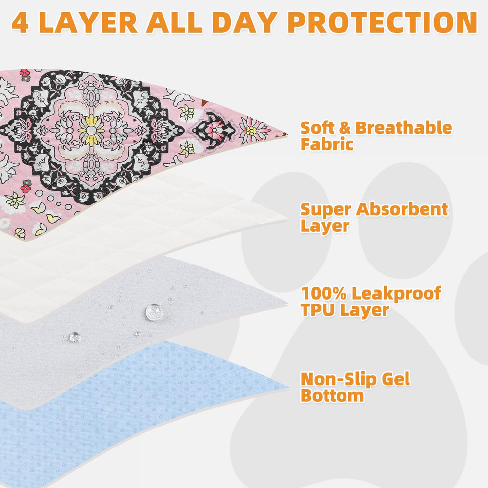 KOOLTAIL patterned design pad adds style while guarding floors and crates.