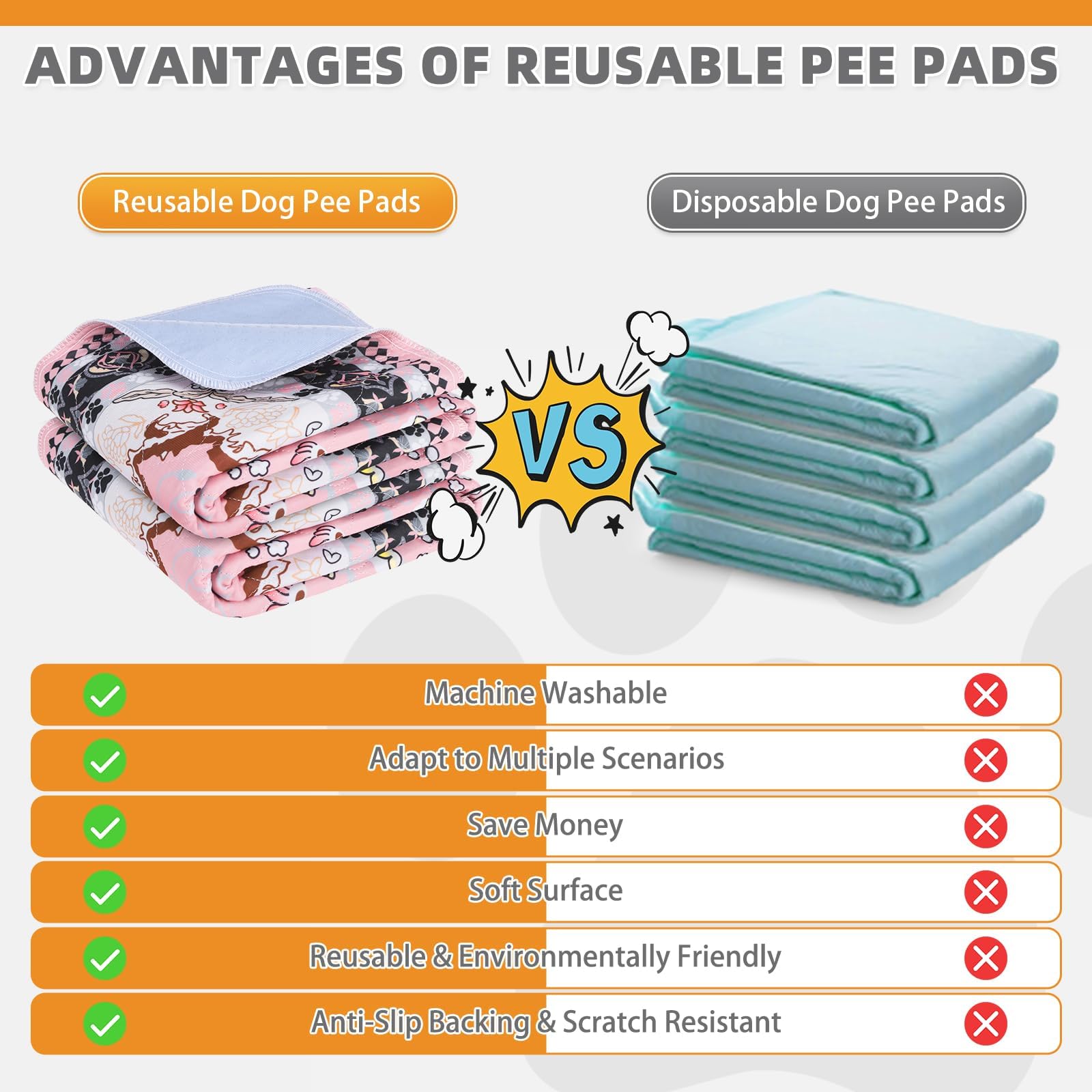 KOOLTAIL puppy-training pad suitable for crate and home use.