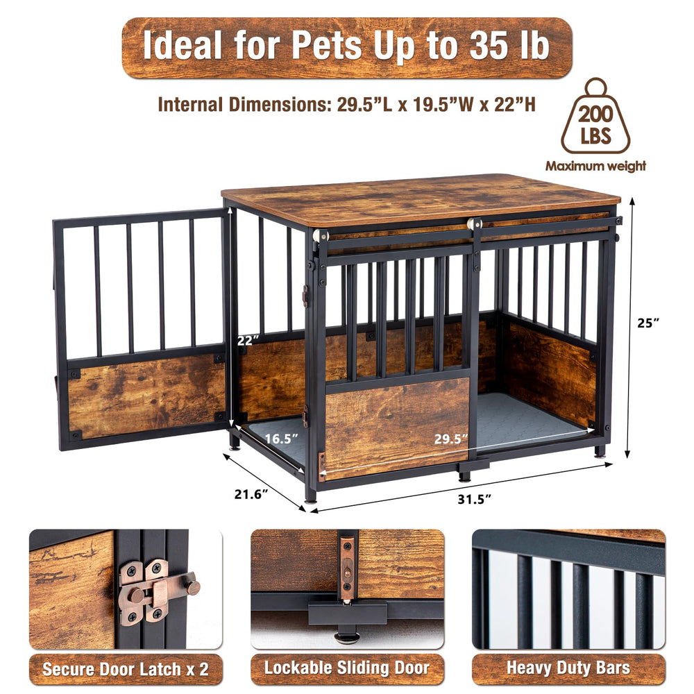 KOOPRO top storage space handy for pet supplies