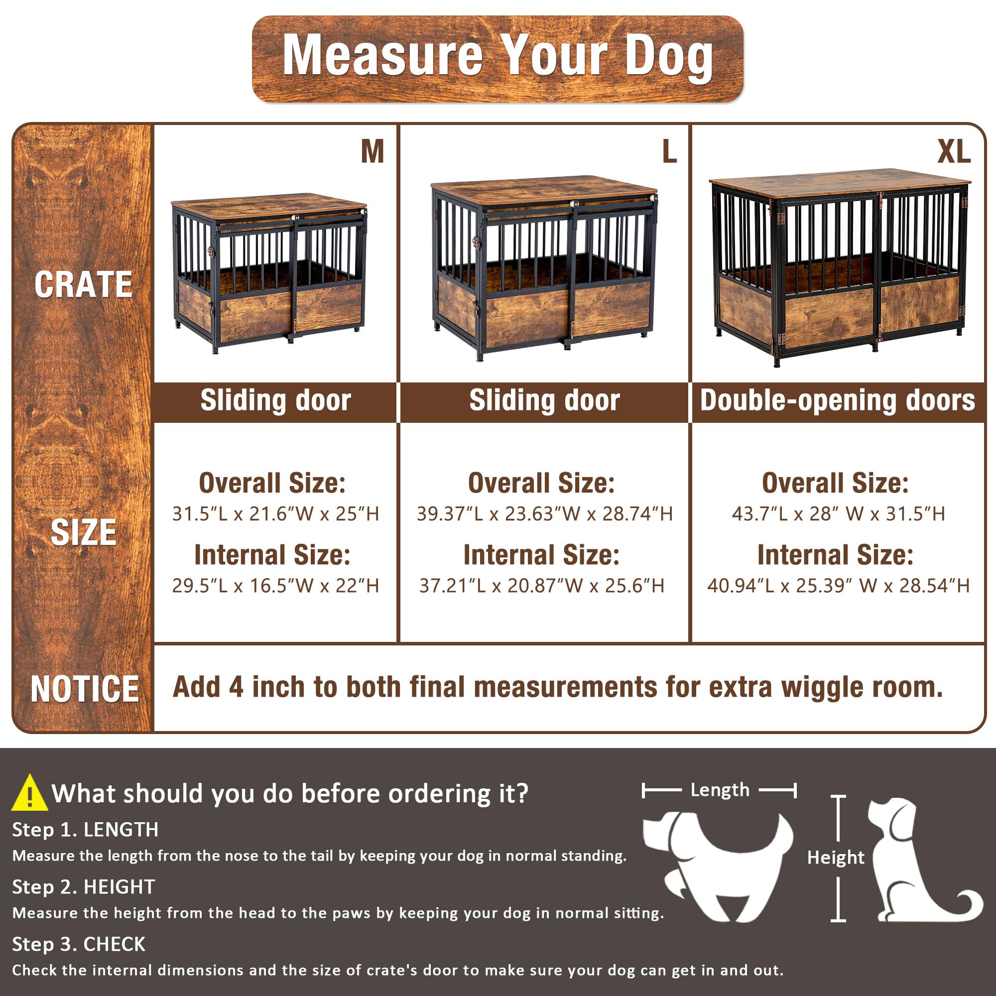 KOOPRO ventilated full-view crate helps anxious dogs feel calm