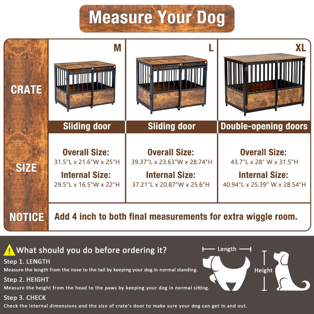 KOOPRO ventilated full-view crate helps anxious dogs feel calm