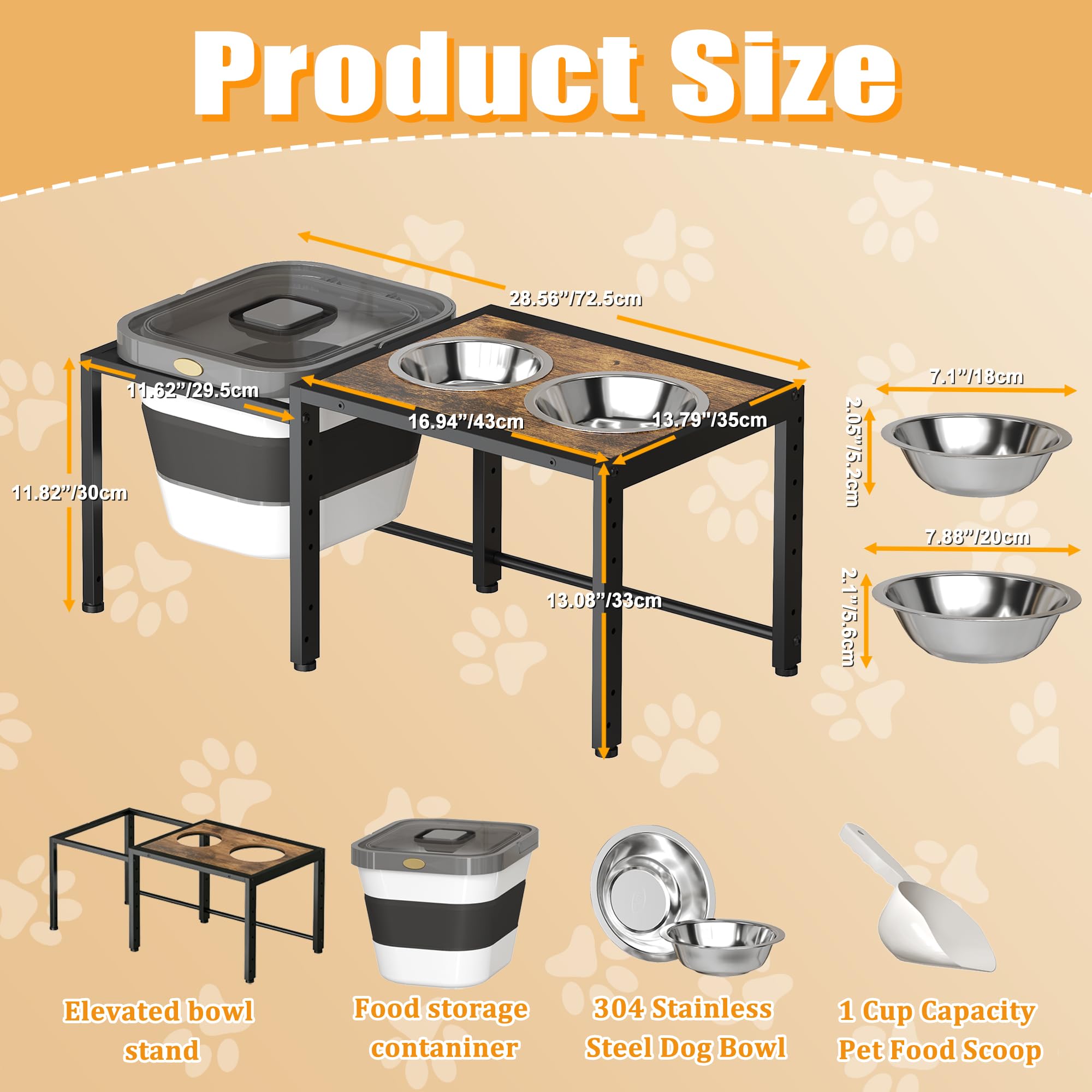 Koozuuyk flip-top lid on the bin supports convenient refills.