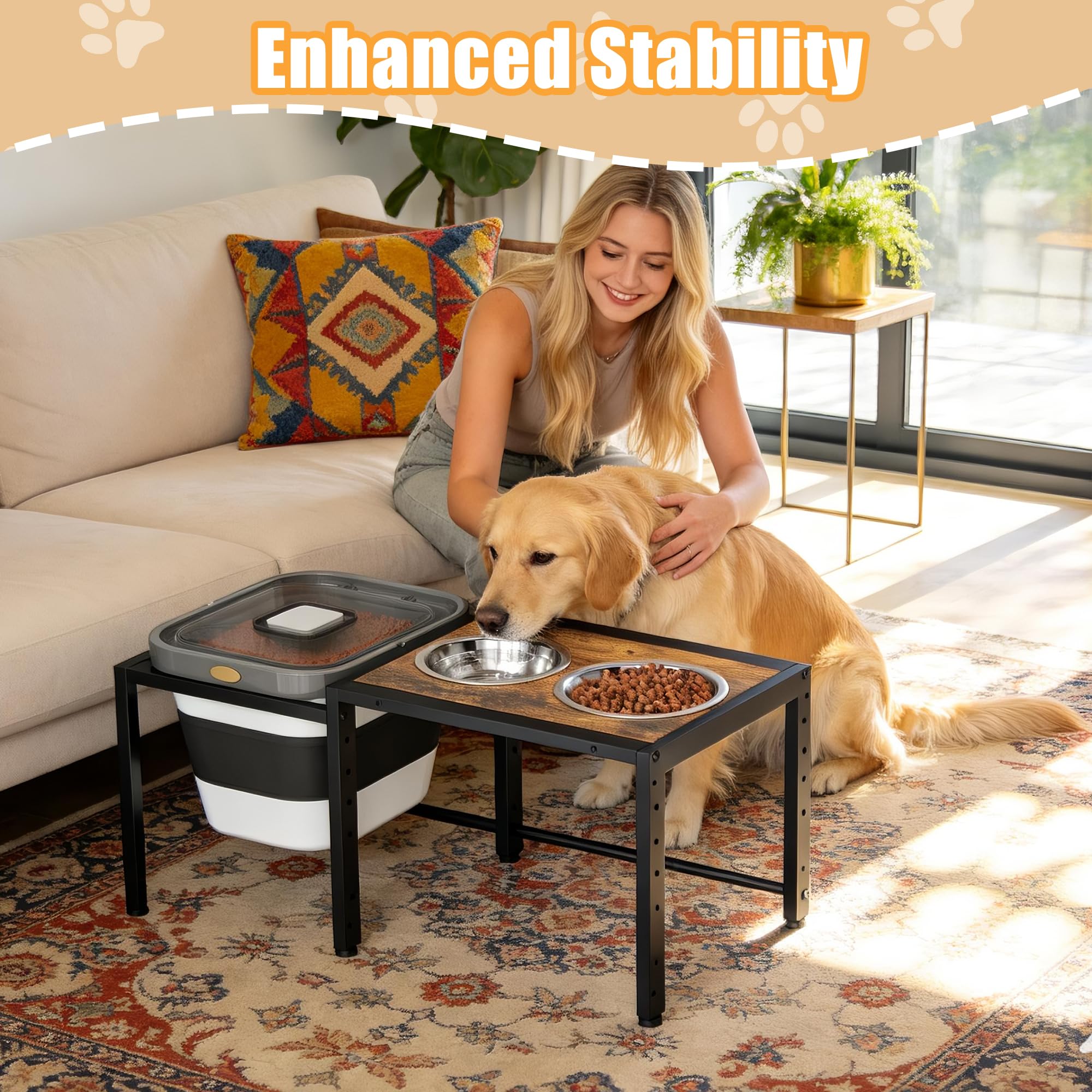 Koozuuyk stainless steel bowls are durable and easy to clean.