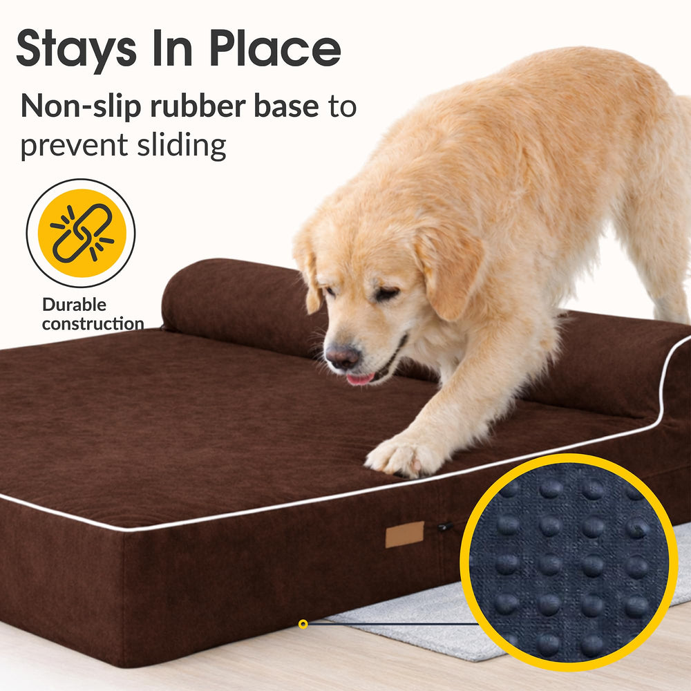 KOPEKS oversized design for large dogs; creates a cozy retreat