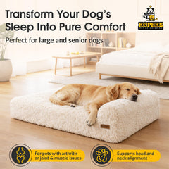 KOPEKS waterproof inner liner keeps the bed dry and easy to clean