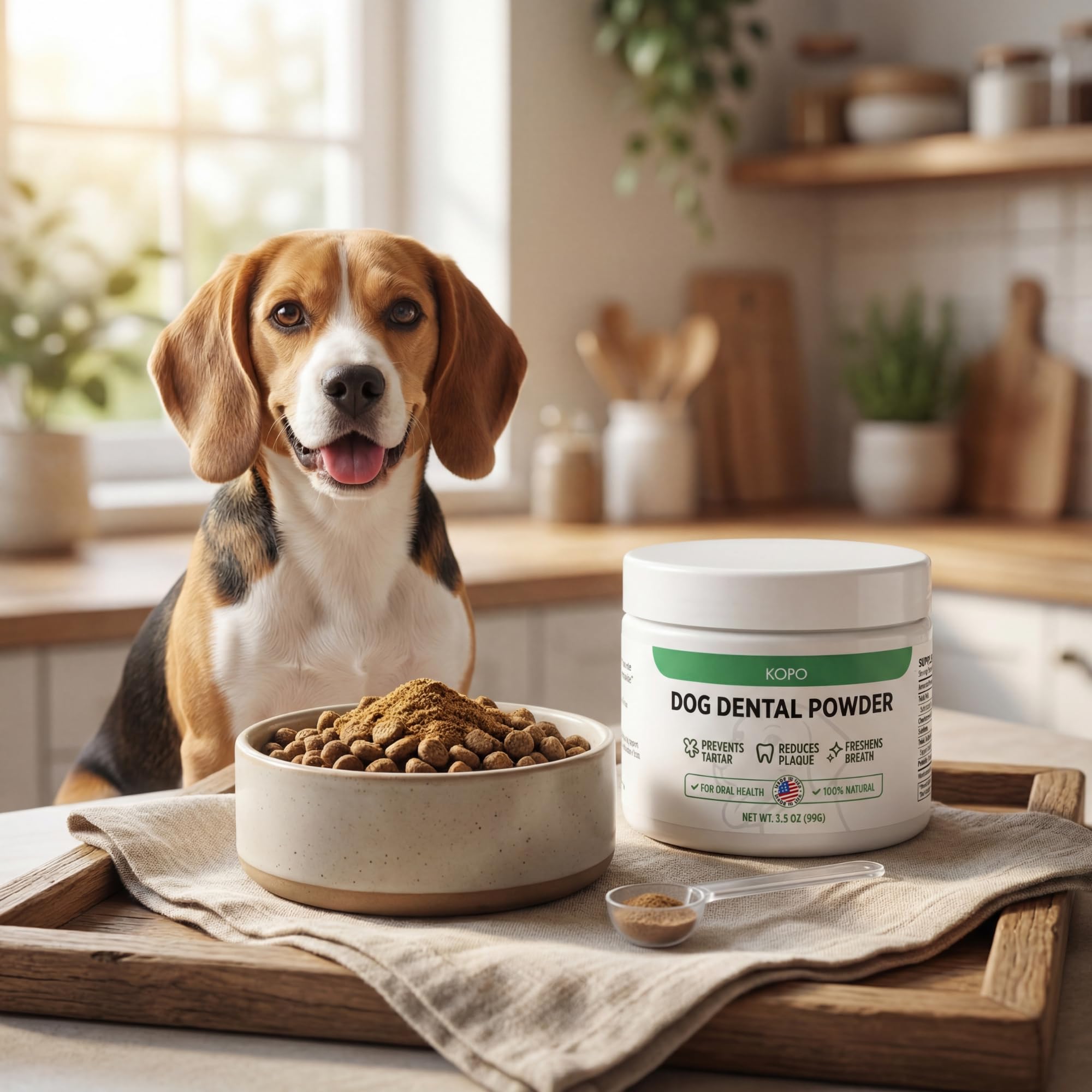 Kopo Dog Dental Powder gum health benefits in daily routine