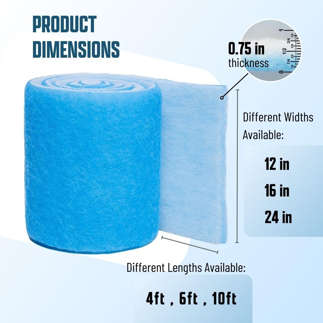 Koral Filters roll—clog-free performance supports sustained filtration