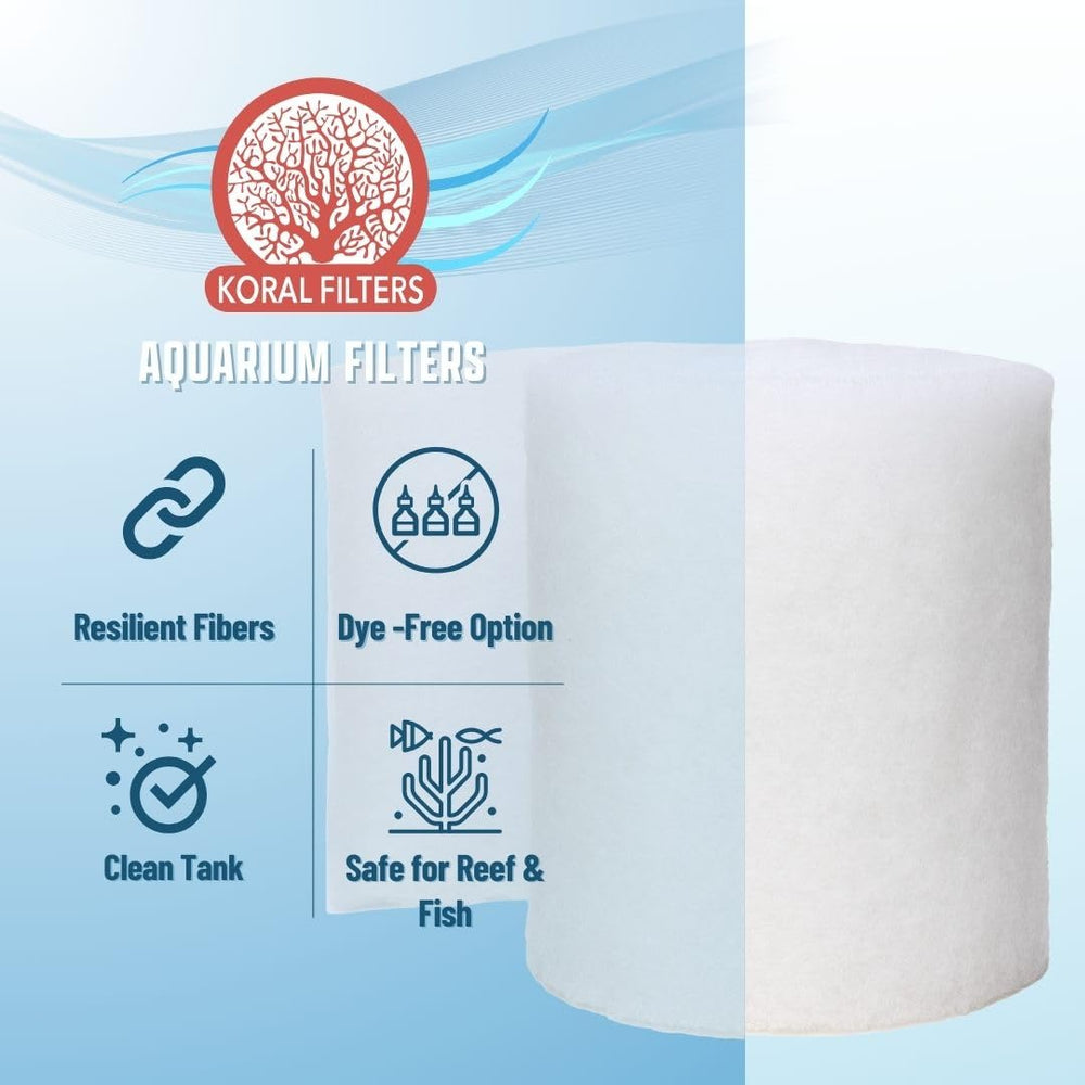 Koral Filters universal filter pad fit for various tank systems.