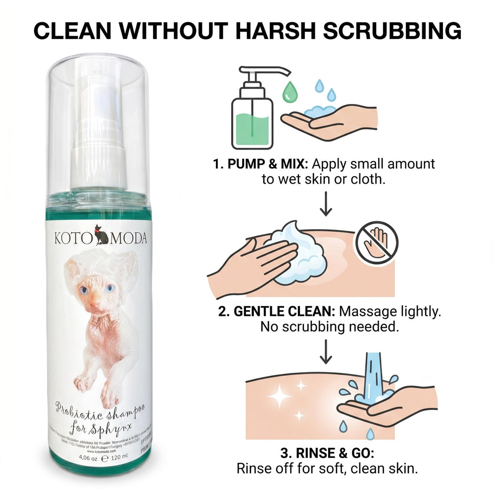 Kotomoda probiotic shampoo foamy lather ready for sensitive-skin routine