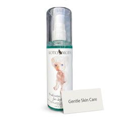 Kotomoda probiotic shampoo label closeup showing fragrance-free formula