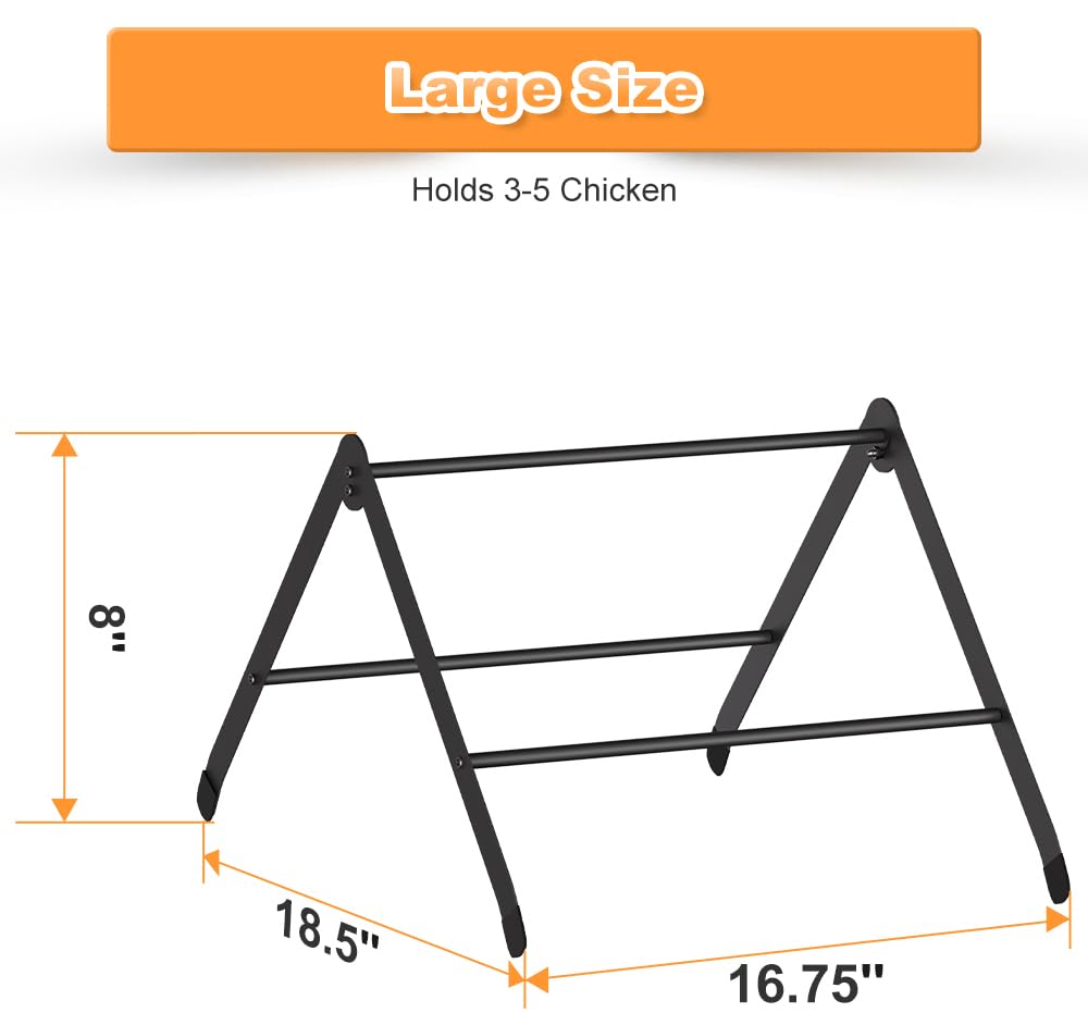 Koutemie ergonomic ladder promotes natural roosting behavior in birds.