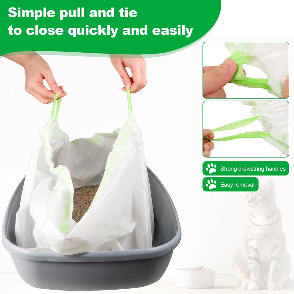 Kovevo large-capacity liner fits oversized litter boxes for less frequent changes.