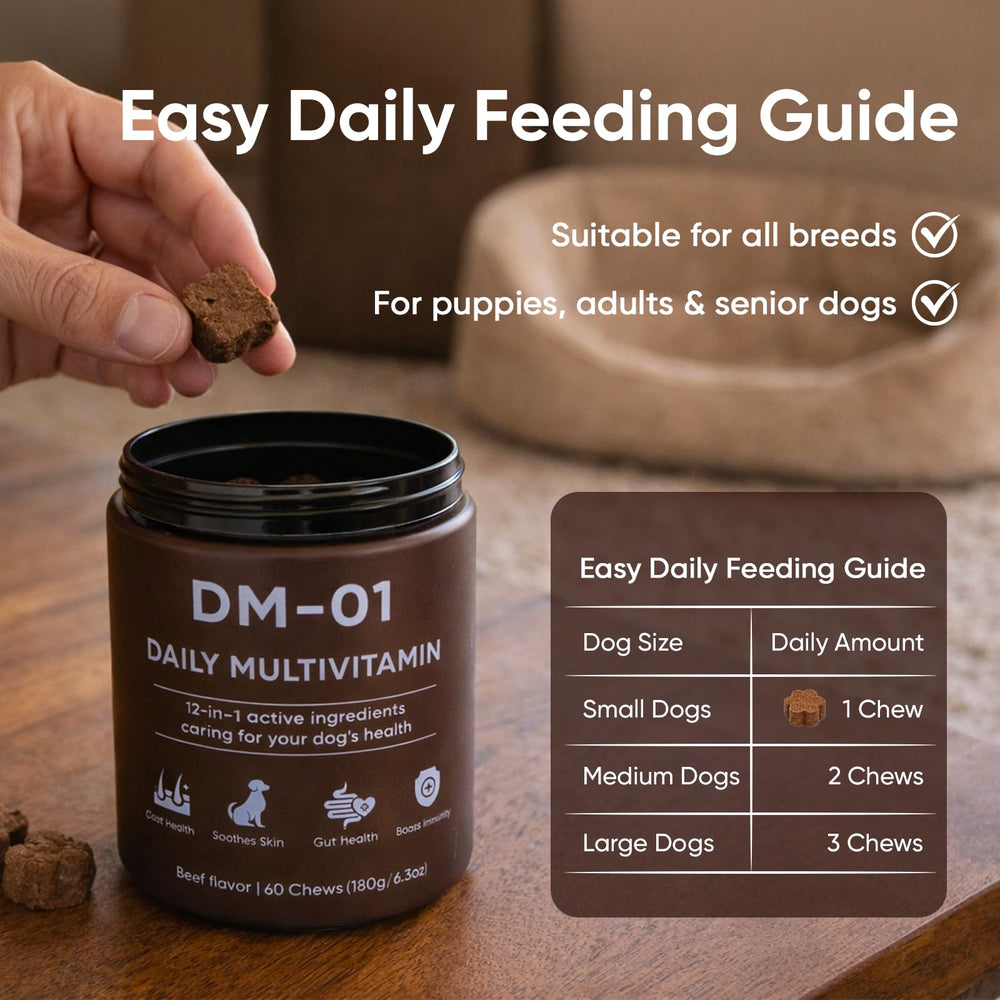 KOVGOCY DM-01 skin and coat benefits for healthy fur and skin.