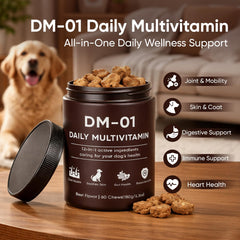 KOVGOCY DM-01 soft chews close-up showing tasty daily nutrition for dogs.