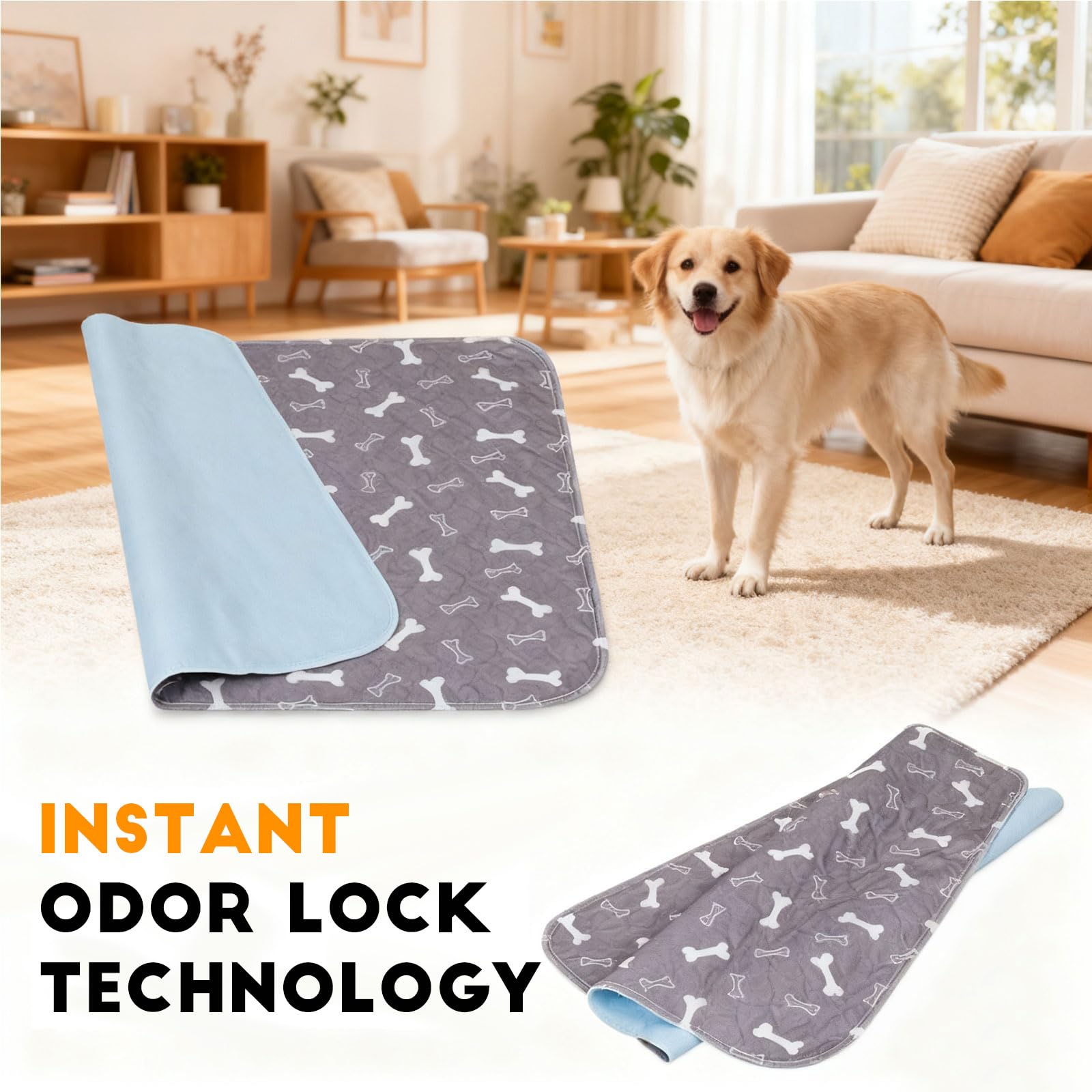 kovziorx 2pc pad offers three-second absorption to keep surfaces dry.