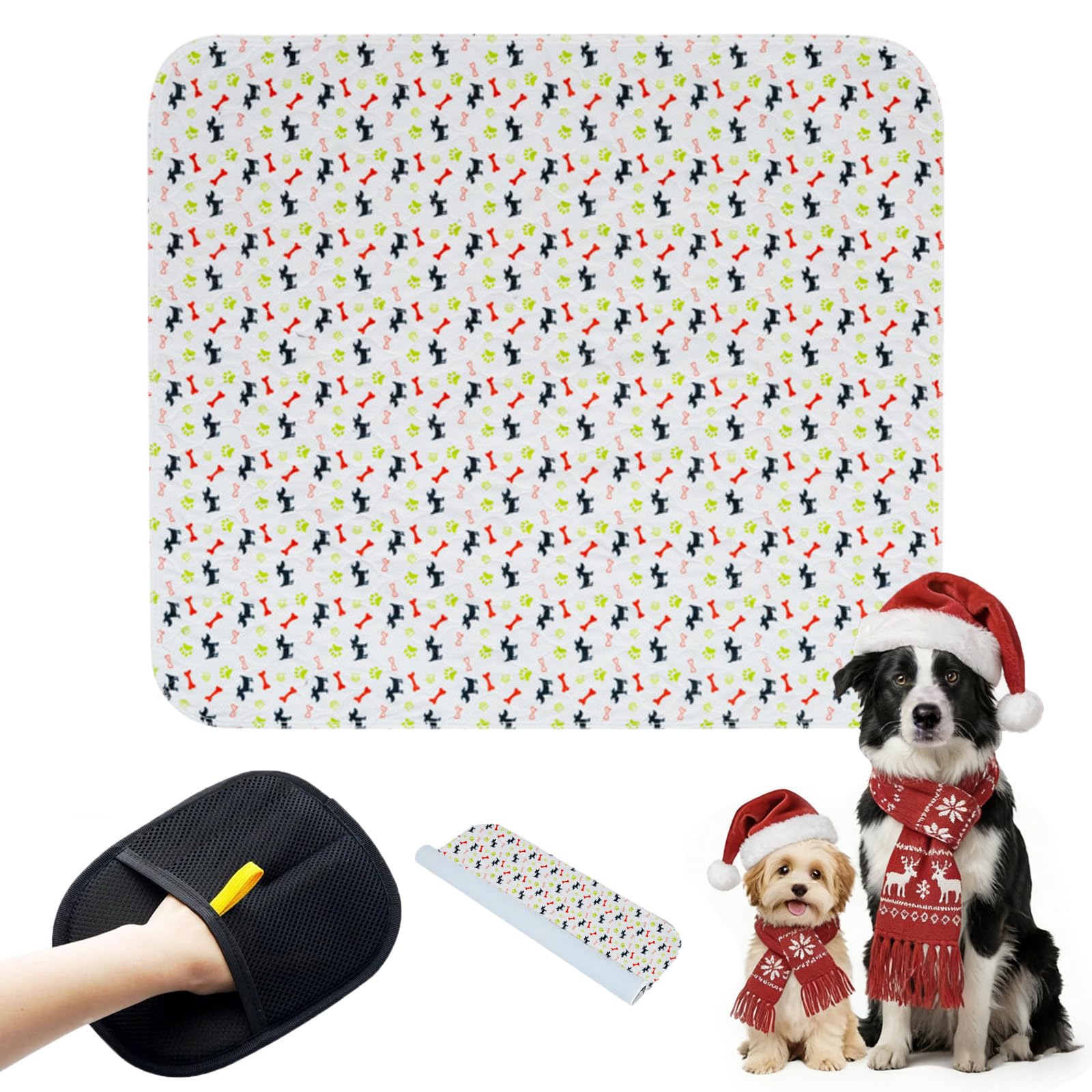 kovziorx puppy pee pad packaging highlights durability and reuse.