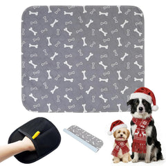 kovziorx puppy pad pheromone pack-shot shows reusable training solution.