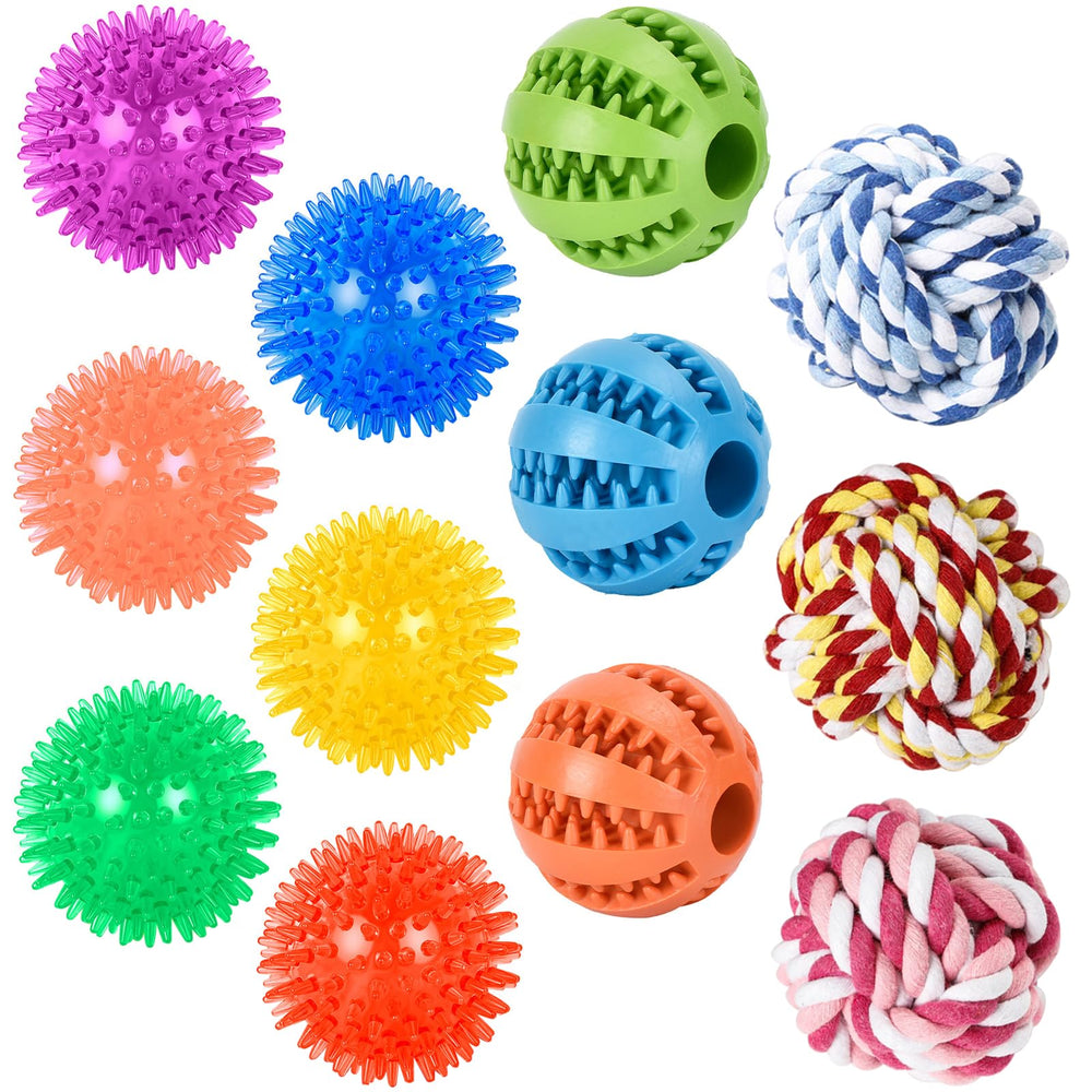 Koyukuk dog toy balls small squeaky closeup for interactive play and safe chewing.