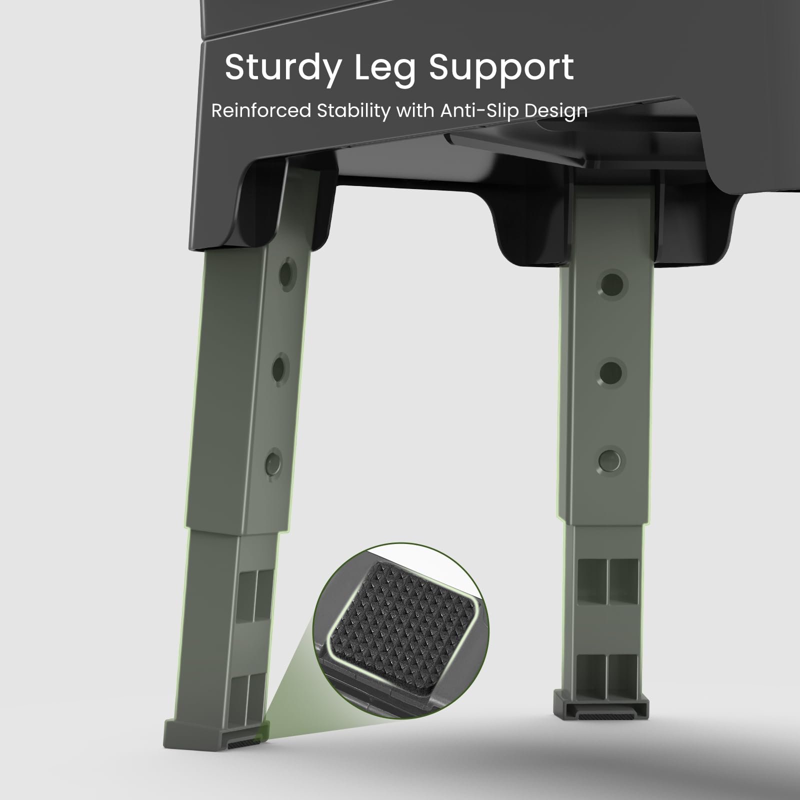 KPWACD non-slip stand keeps bowls stable for steady dining.