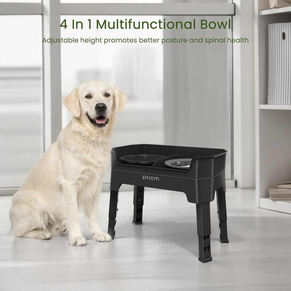 KPWACD slow-feeder plate promotes mindful eating and longer meal enjoyment.