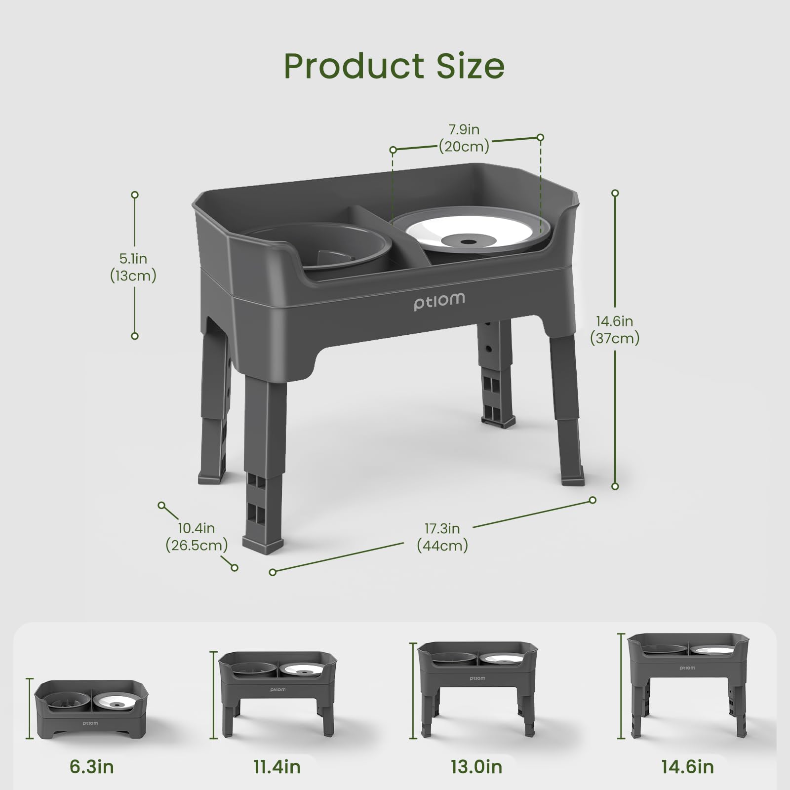 KPWACD slow-feeder bowl promotes mindful mealtimes and pacing.