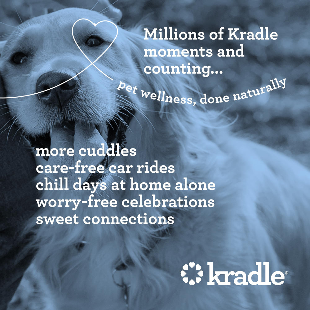 Kradle Bliss Bars soft baked texture appeals to dogs.