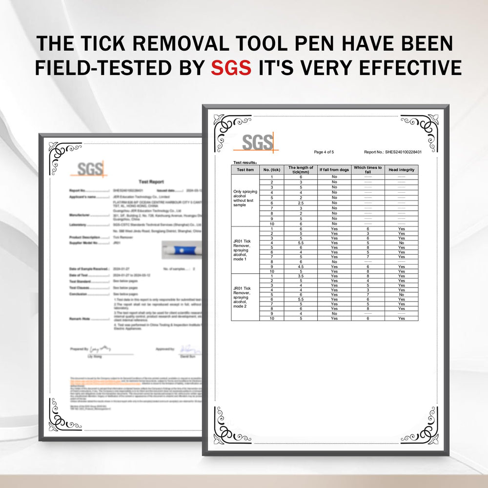 Kretrum Tick Removal Tool Pen travel kit ready for outdoor use