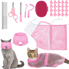 Kritkin 9 Pcs Cat Grooming Kit packaging shown for at-home care